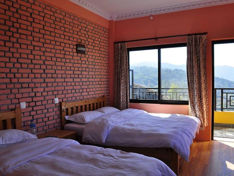 Hotel Valley View Inn Nagarkot Eksteriør billede